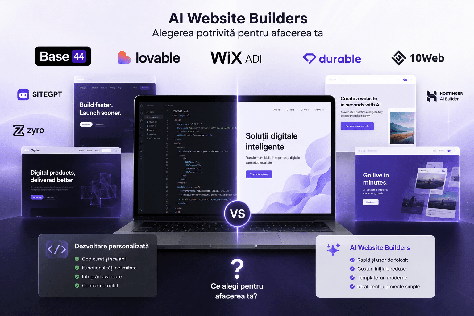 Web Development Company or AI Website Builder?